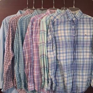 6 Vineyard Vines Slim Fit Tucker Long Sleeve Shirts